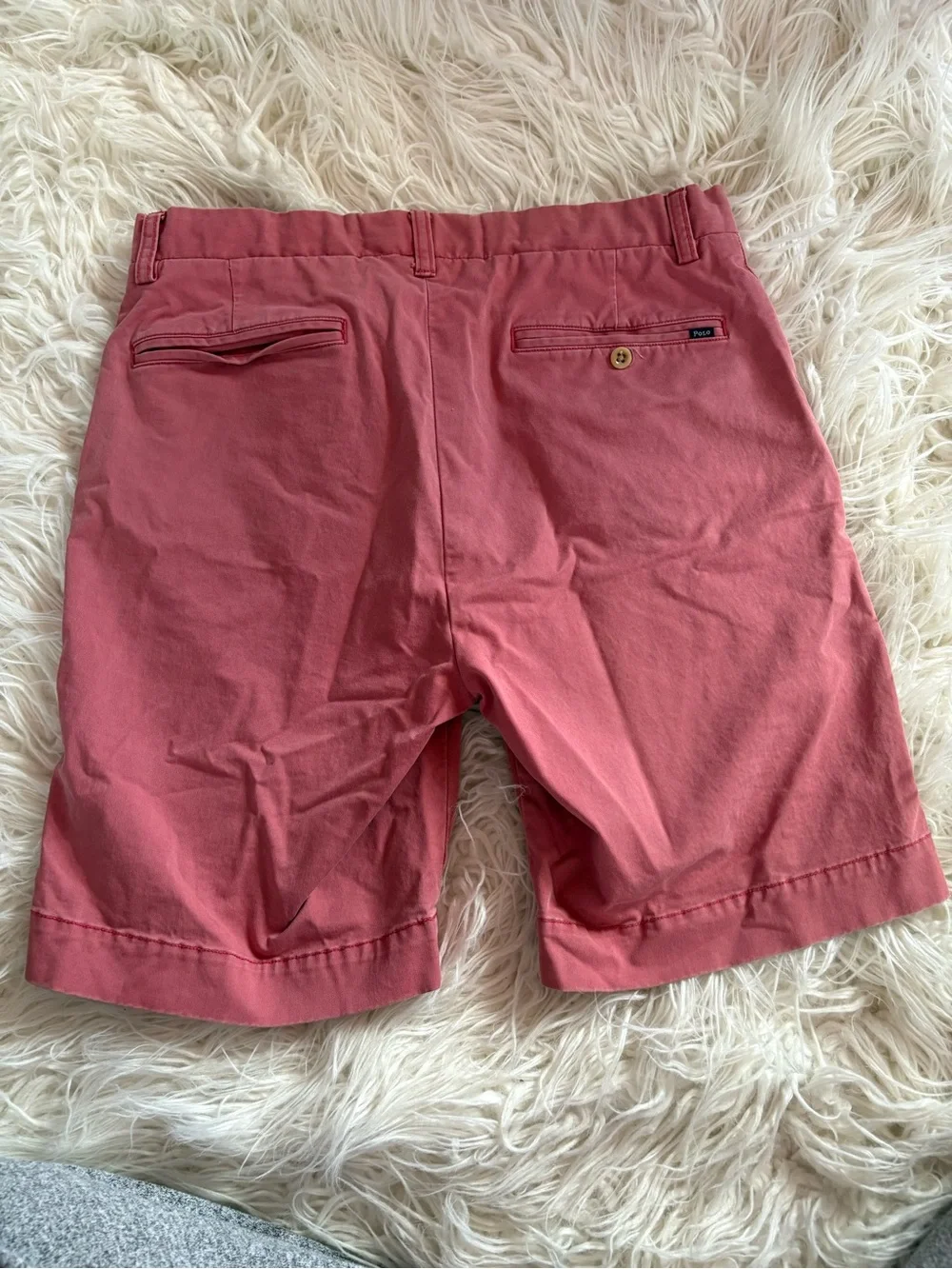 J.Crew Stanton 9” Chino Shorts Red 100% Cotton Men’s 32